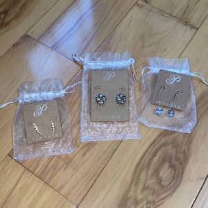 3 piece earring collection
